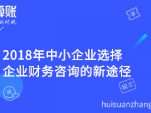 2023年中小企业选择企业财务咨询的新途径