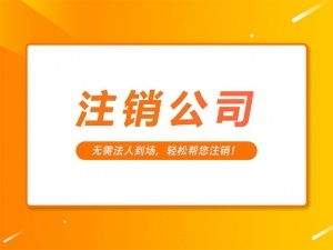 上海注销公司流程材料